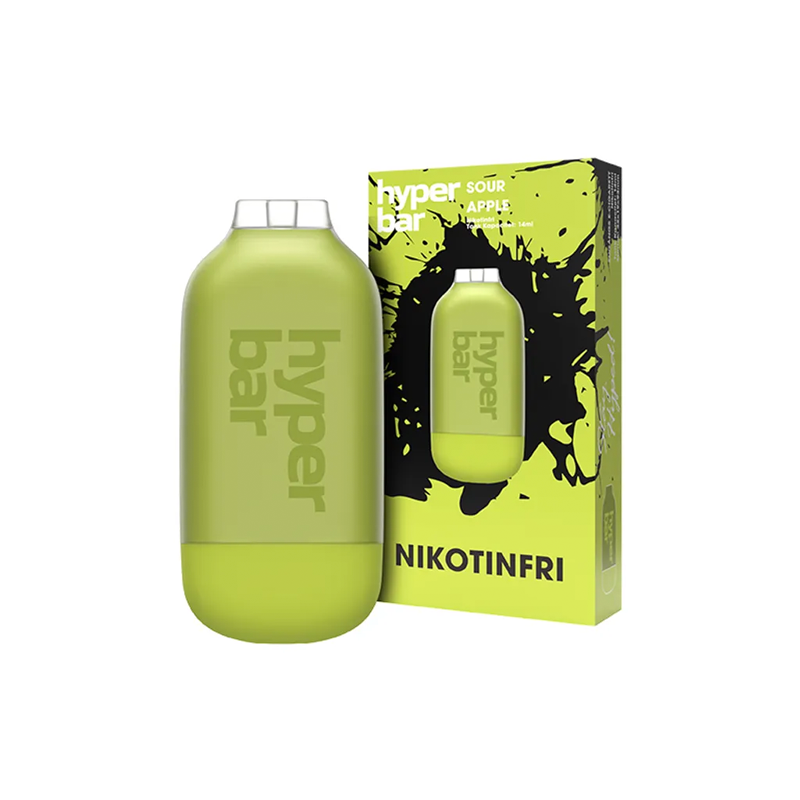 Hyper Bar ZERO Mesh Engångs Vape - Sour Apple