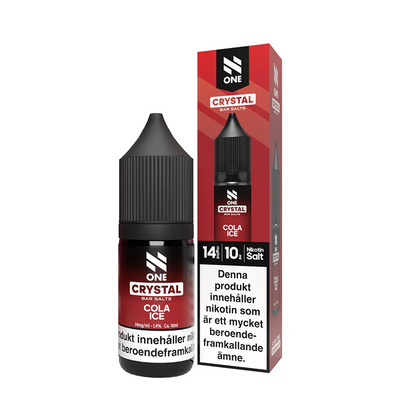 E-juice N One Bar Salts Cola Ice 14 mg 10 ml med flaska och kartong