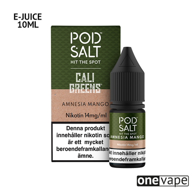 Pod Salt Fusion - Amnesia Mango (10ml, Nic Salt)