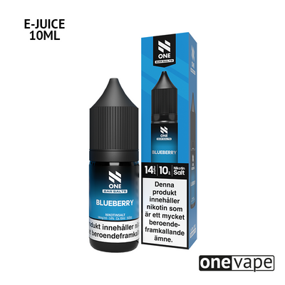 N One Salt - Blueberry (10ml, Nic Salt)