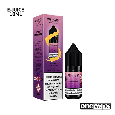 Elux Legends - Berry Lemonade (10ml, Nic Salt)