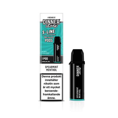Dinner Lady S-Line Mesh Pod - Spearmint Menthol