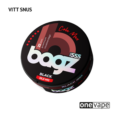 Bagz - Cola Max Black (Vitt Snus)