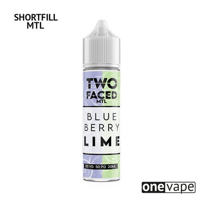 Two Faced - Blueberry Lime (MTL Shortfill)