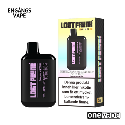Lost Frunk Engångs Vape - Watermelon Strawberry Bubblegum