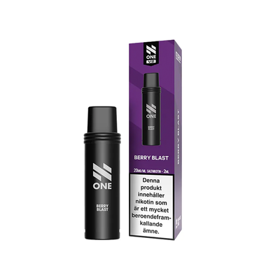N One Mesh Pod V2 Berry Blast bredvid originalförpackning
