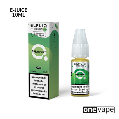 ElfLiq - Spearmint (10ml, Nic Salt)
