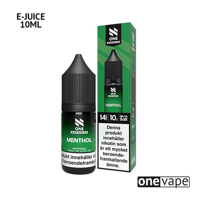 N One Salt - Menthol (10ml, Nic Salt)