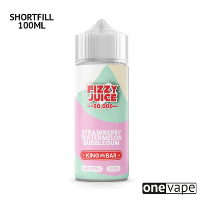 Fizzy King Bar - Strawberry Watermelon Bubblegum (100ml Shortfill)