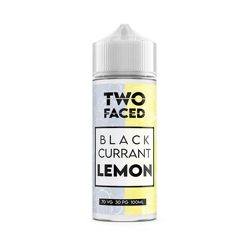Two Faced - Blackcurrant Lemon (100ml Shortfill)