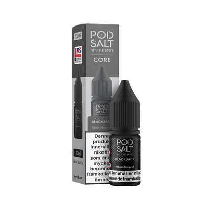 Pod Salt - Blackjack (10ml, Nic Salt)