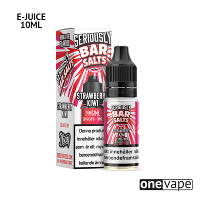 Seriously Bar Salts - Strawberry Kiwi (10ml, Nic Salt)