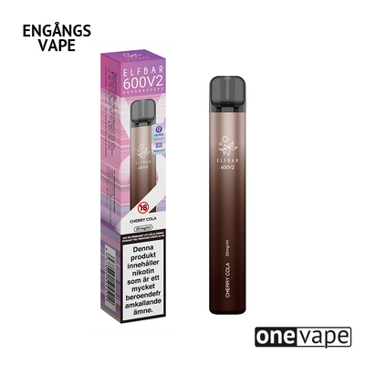 Elfbar V2 Mesh Engångs Vape - Cherry Cola