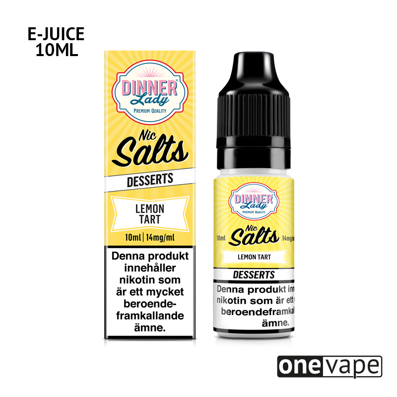 Dinner Lady - Lemon Tart (10ml, Nic Salt)