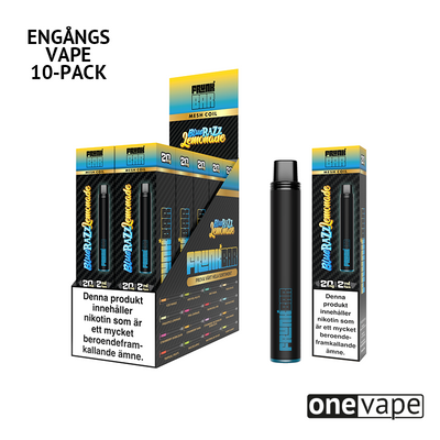 Frunk Bar Mesh Engångs Vape - Blue Razz Lemonade (10-Pack)