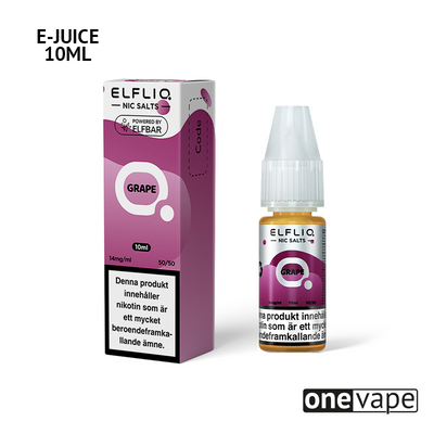 ElfLiq - Grape (10ml, Nic Salt)