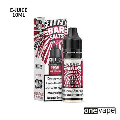 Seriously Bar Salts - Cola Ice (10ml, Nic Salt)