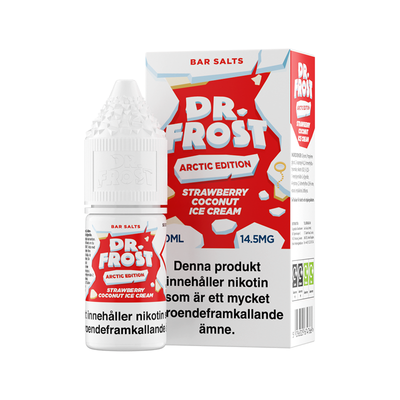 Dr Frost Arctic Edition Bar Salt - Strawberry Coconut Ice Cream (10ml, Nic Salt)
