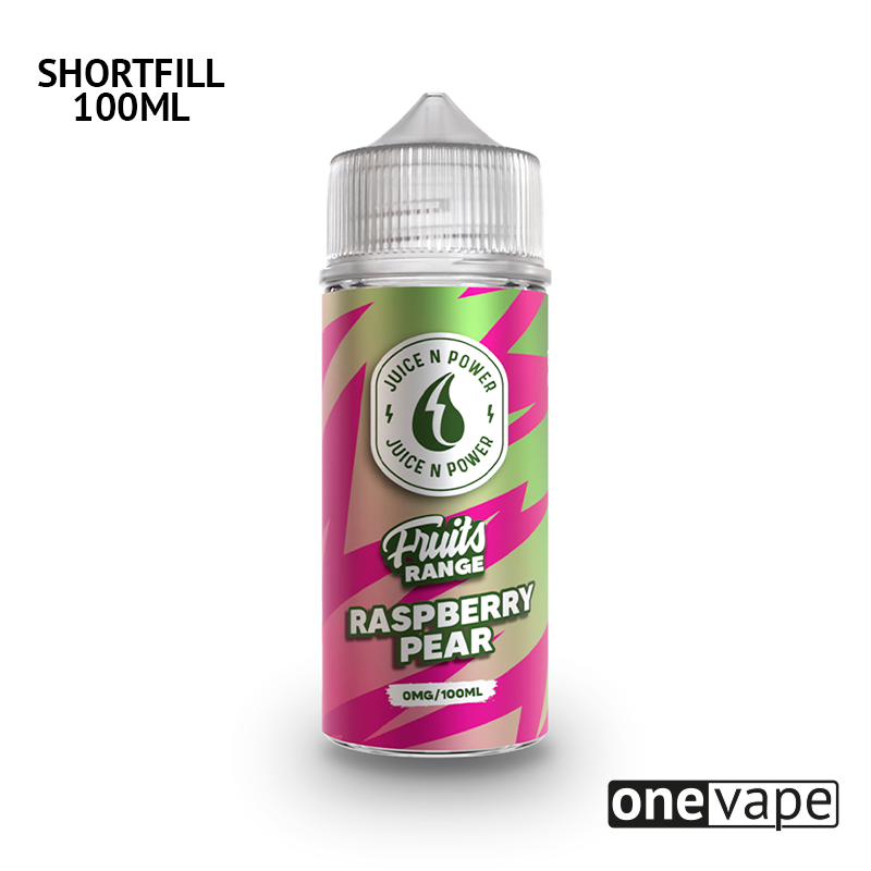 Juice N Power - Raspberry Pear (100ml Shortfill)