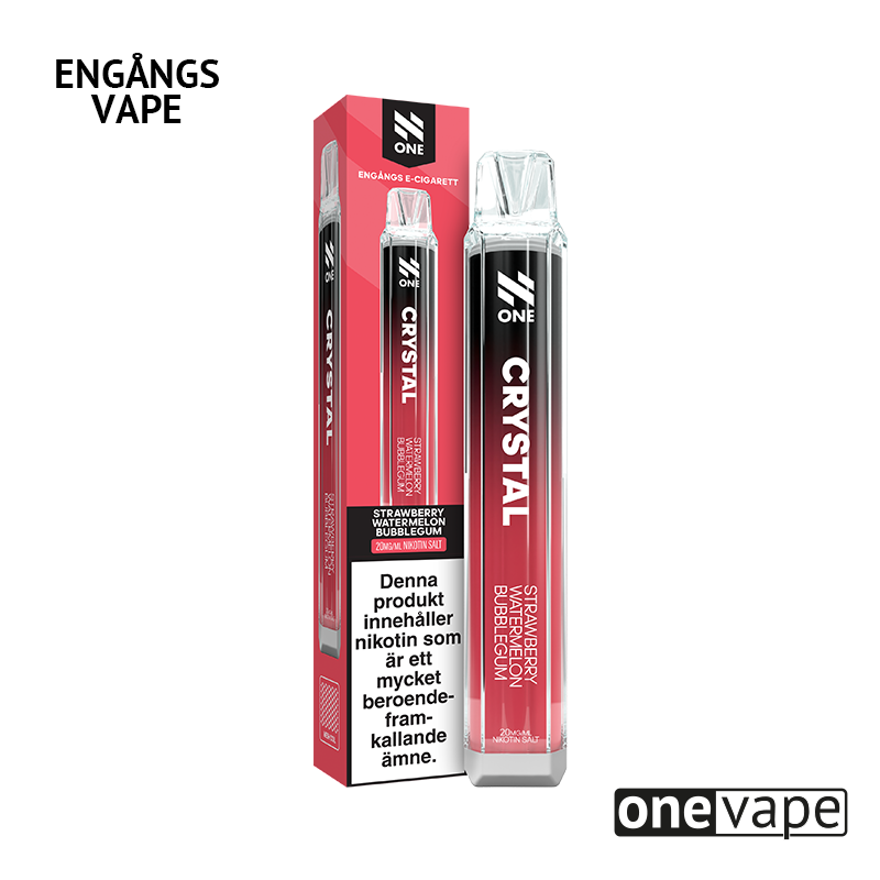 N One Crystal Mesh - Strawberry Watermelon Bubblegum