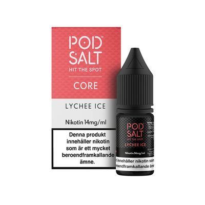 Pod Salt Core - Lychee Ice (10ml, Nic Salt)