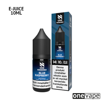 N One Salt - Blue Raspberry (10ml, Nic Salt)