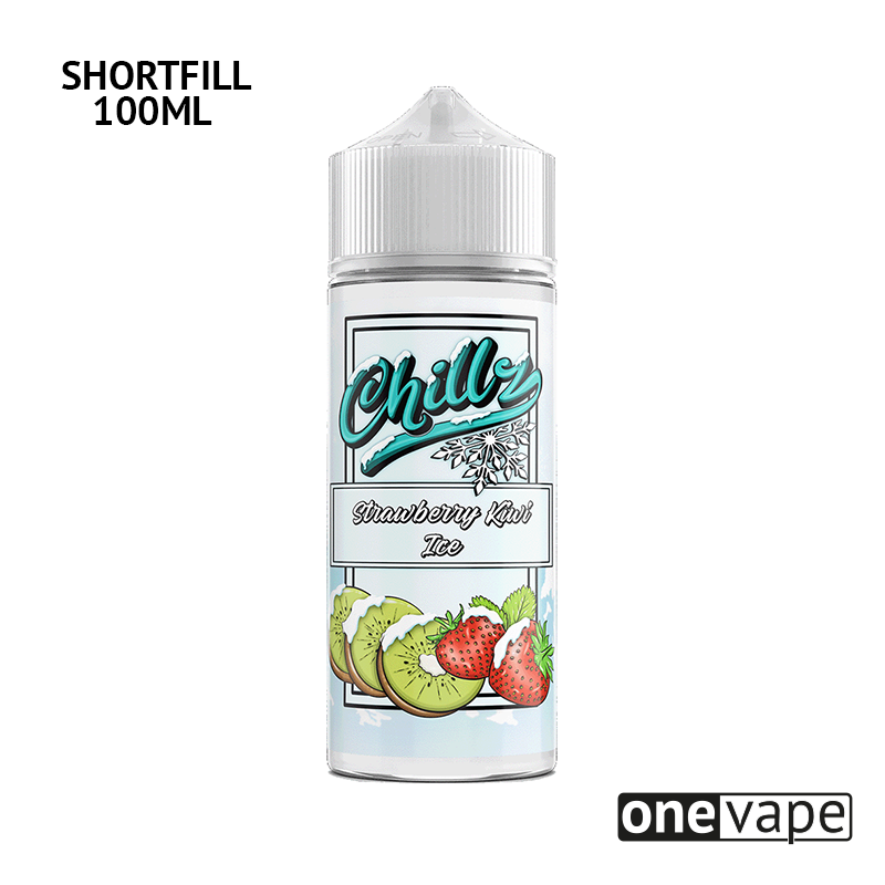 Chillz - Strawberry Kiwi Ice (100ml Shortfill)