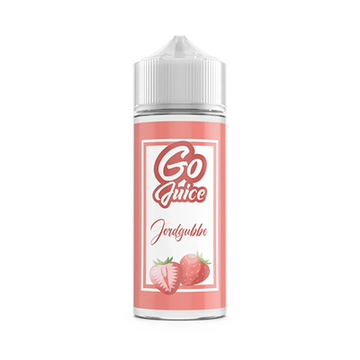 Bild på Go Juice Jordgubbe Shortfill mot vit bakgrund