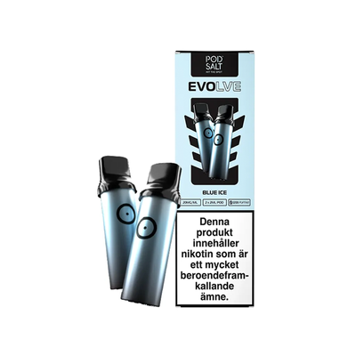 Evolve Mesh Pods Blue Ice (2-Pack) bredvid originalförpackning