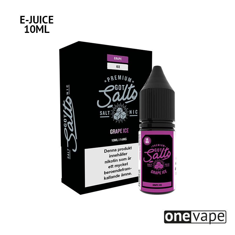 Got Salts - Grape Ice (10ml, Nic Salt)