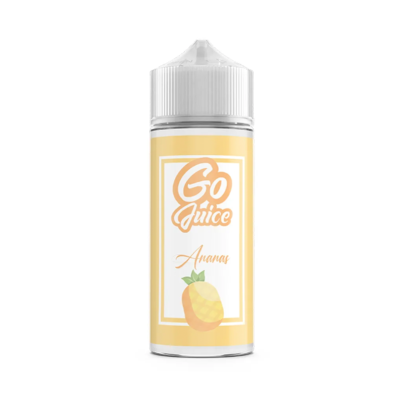 Bild på Go Juice Ananas Shortfill mot vit bakgrund