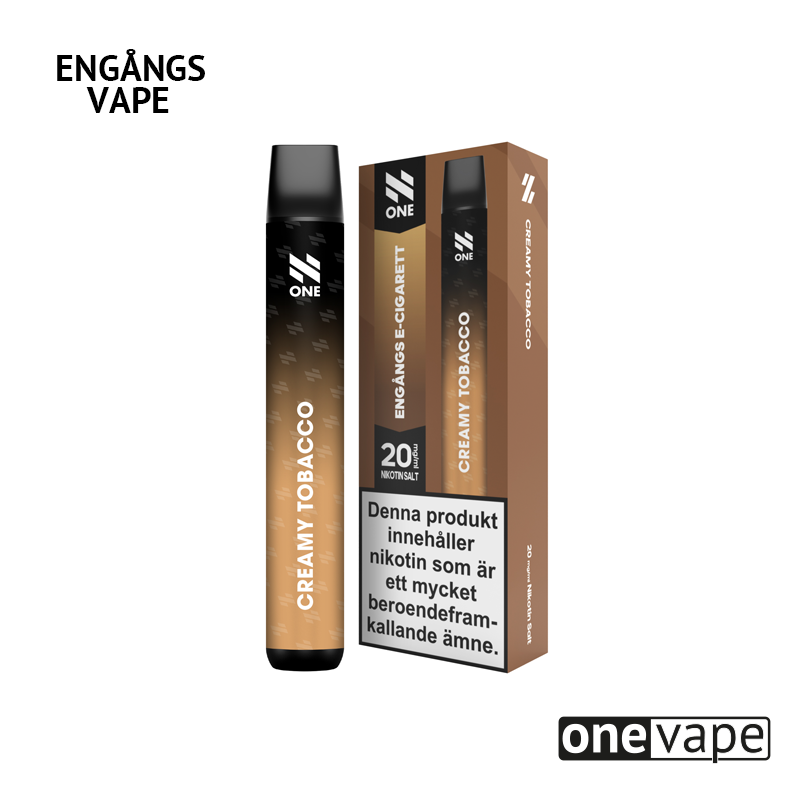 N One Engångs Vape - Creamy Tobacco
