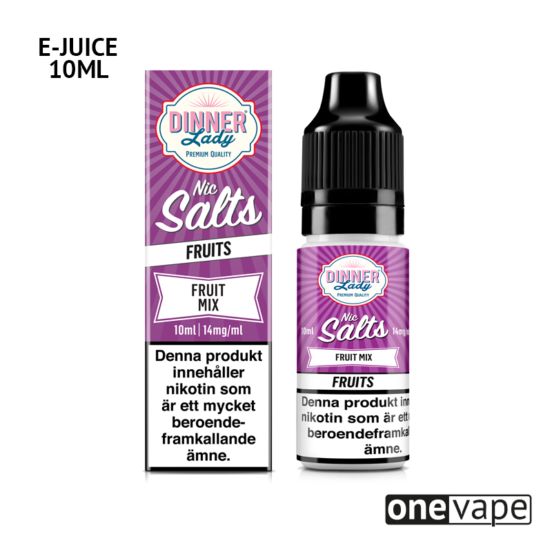 Dinner Lady - Fruit Mix (10ml, Nic Salt)
