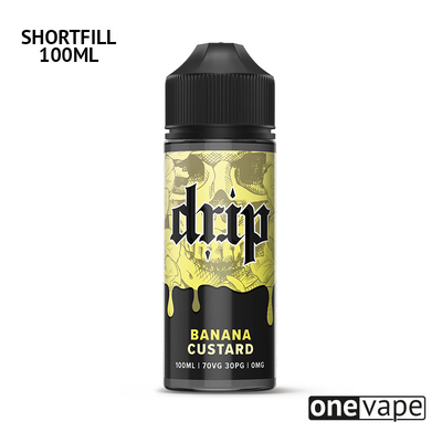 Drip - Banana Custard (100ml Shortfill)