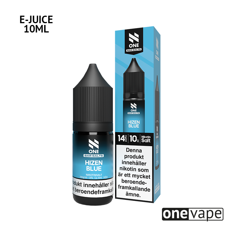 N One Salt - Hizen Blue (10ml, Nic Salt)