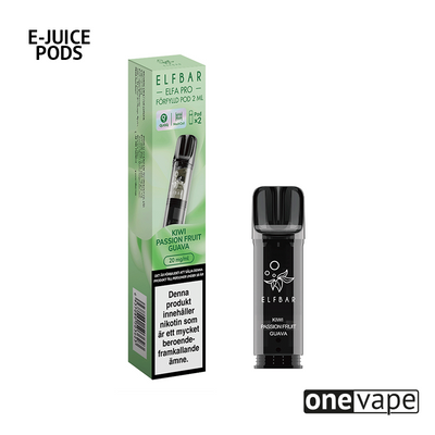 Elfa Mesh Pod - Kiwi Passion Fruit Guava (2-Pack)