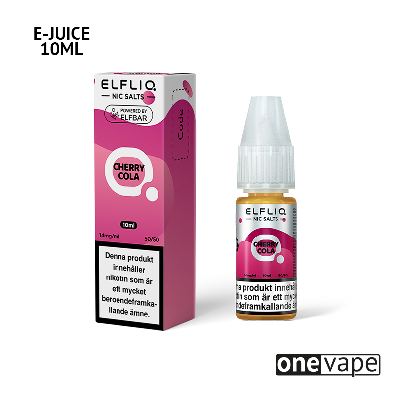 ElfLiq - Cherry Cola (10ml, Nic Salt)