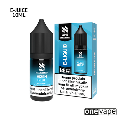 N One Salt - Hizen Blue (10ml, Nic Salt)