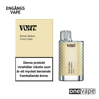 Vont Cube Engångs Vape - Sweet Melon