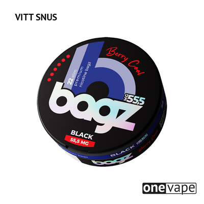Bagz - Berry Cool Black (Vitt Snus)