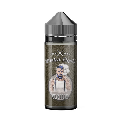 Wanted Vanilla originalflaska mot vit bakgrund