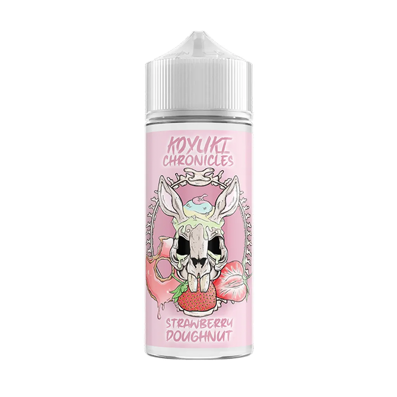 Koyuki Chronicles Strawberry Doughnut originalflaska mot vit bakgrund