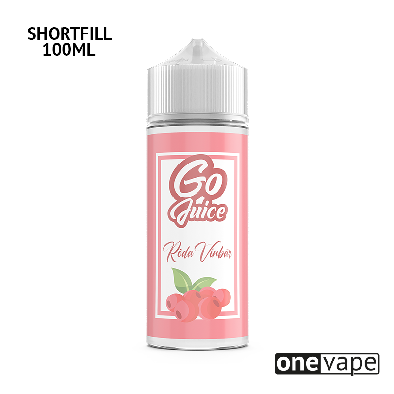 Go Juice - Röda Vinbär (100ml Shortfill)