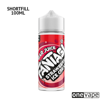 Fantasi - Strawberry Ice Cream (100ml Shortfill)