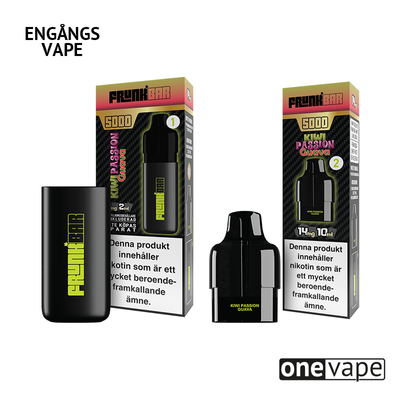 Frunk 5000 Engångs Vape - Kiwi Passion Guava