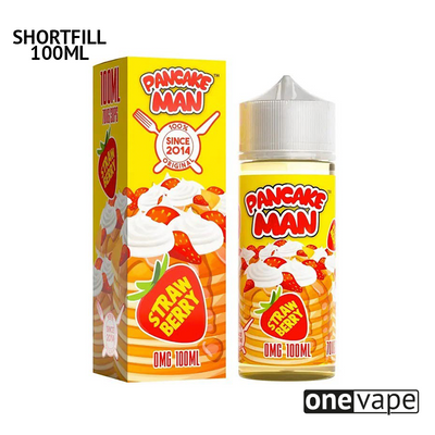 Pancake Man - Strawberry (100ml Shortfill)