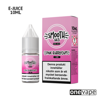 Smooth Salts - Pink Bubblegum (10ml, Nic Salt)