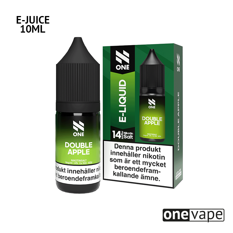 N One Salt - Double Apple (10ml, Nic Salt)