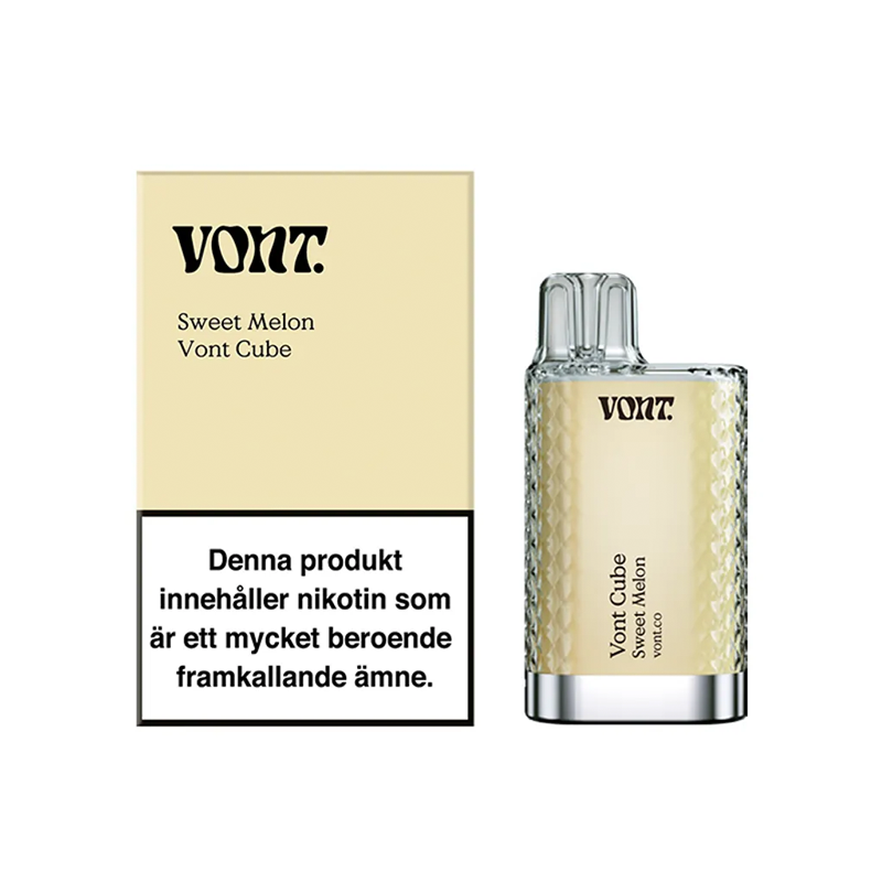 Vont Cube Engångs Vape - Sweet Melon