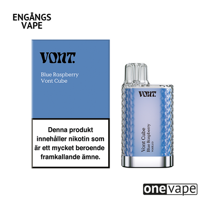 Vont Cube Engångs Vape - Blue Raspberry